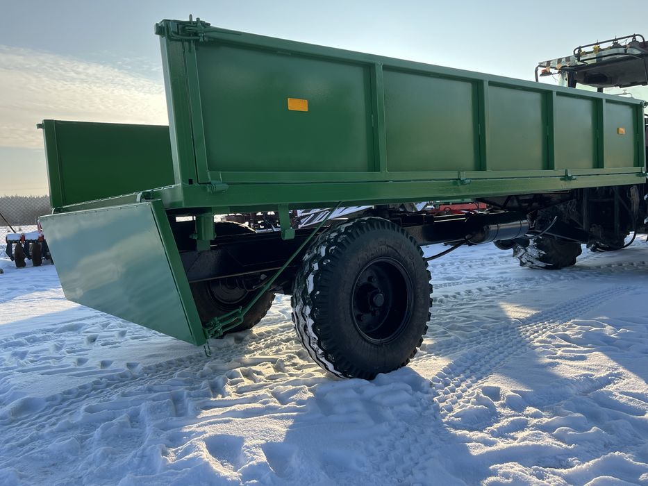 Przyczepki jednoosiowe wywrotki