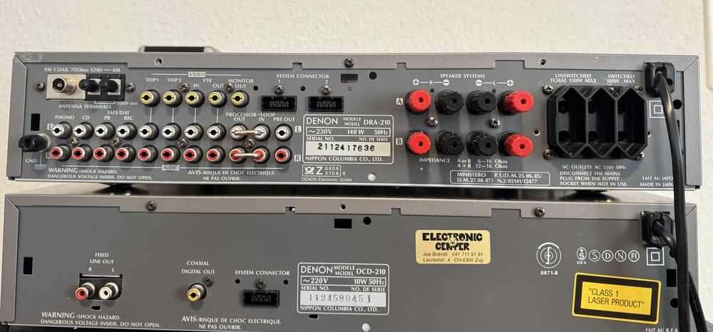 Denon DRA-210……………..