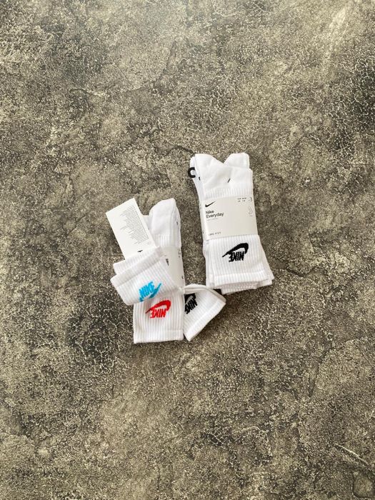 Носки Nike Everyday , білі носки найк