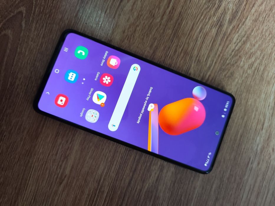 Smartfon Samsung Galaxy M31s ekran bez rys