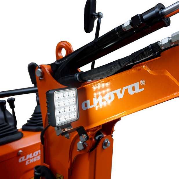 MINI-ESCAVADORA anova 637KG | 306CC | Rastos de Largartas