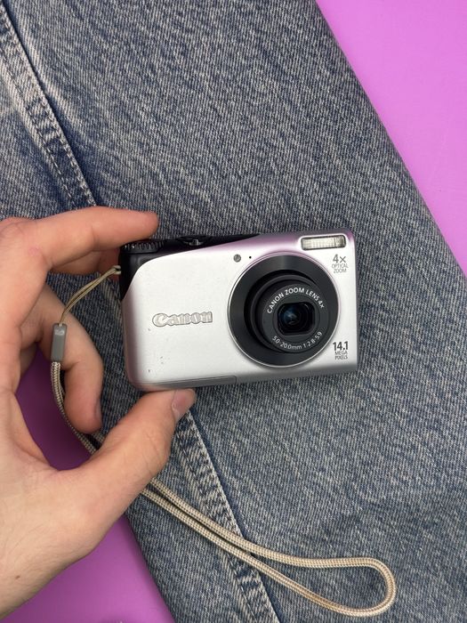 Aparat Canon Powershot A2200 Digicam piekne vintage fotki super stan