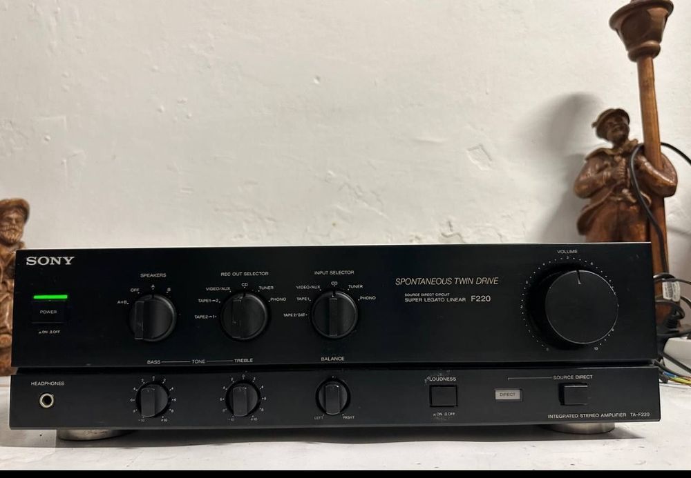 Stereo Wzmacniacz Sony TA F - 220, 2*80 Wat! Japan!