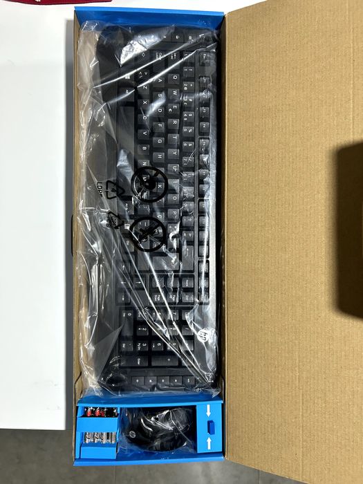 Combo Teclado + Rato Wireless HP 300 – Novo, na Caixa!