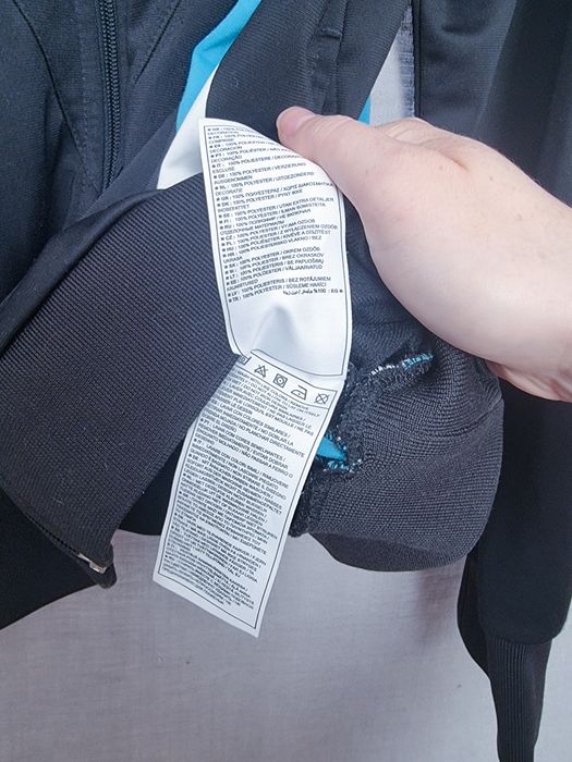 Rozpinana czarna bluza Nike XL