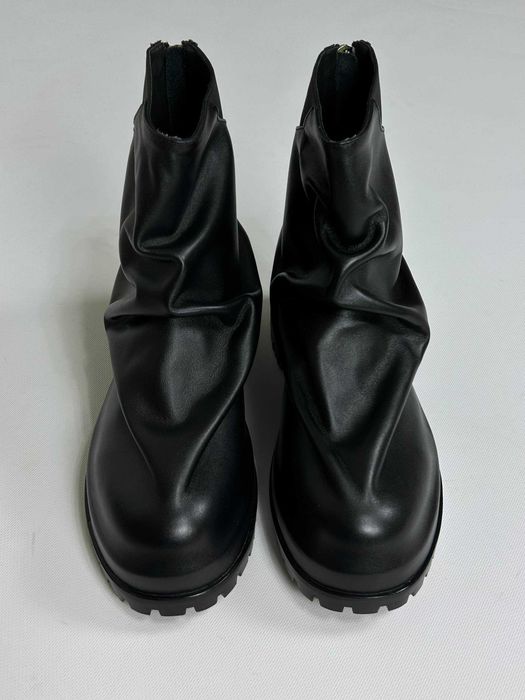 424 MARATHON BOOT back zip черевики чоботи чорні ботинки черные black