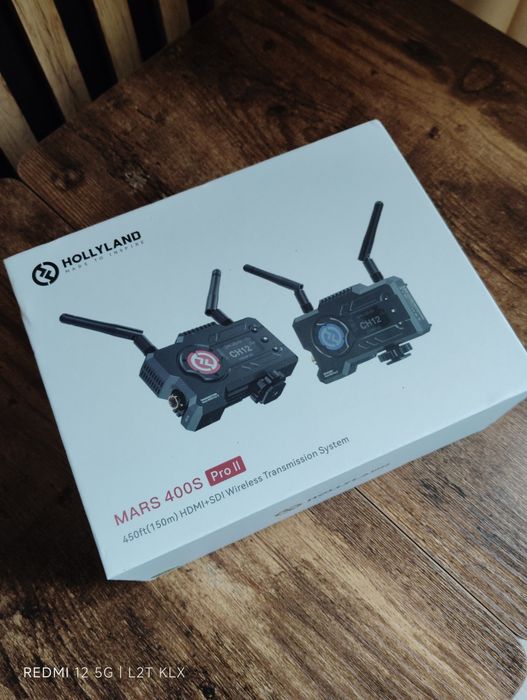 Hollyland MARS 400S Pro II transmisja bezprzewodowa obrazu SDI HDMI