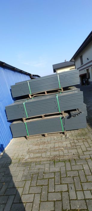Słupki Ogrodzeniowe 60x40 Antracyt OCYNK 2,0m, 2,2m, 2,3m 2,4m