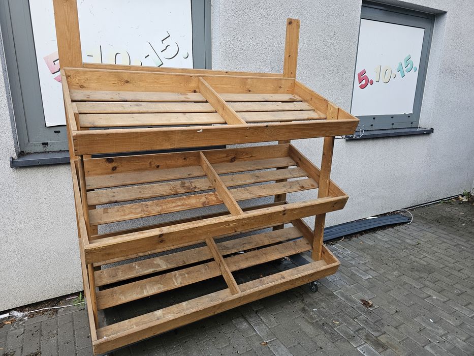 Stojak na  owoce i warzywa 6 szt