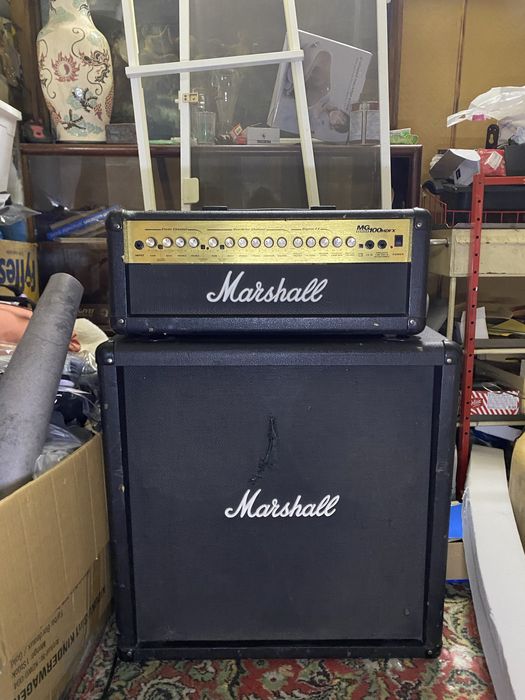 Стек Marshall mg100hdfx cab Mg412