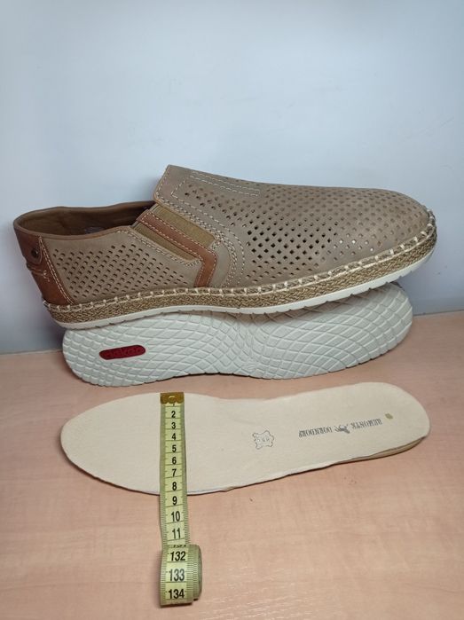 Мокасини шкіряні Rieker 40р.