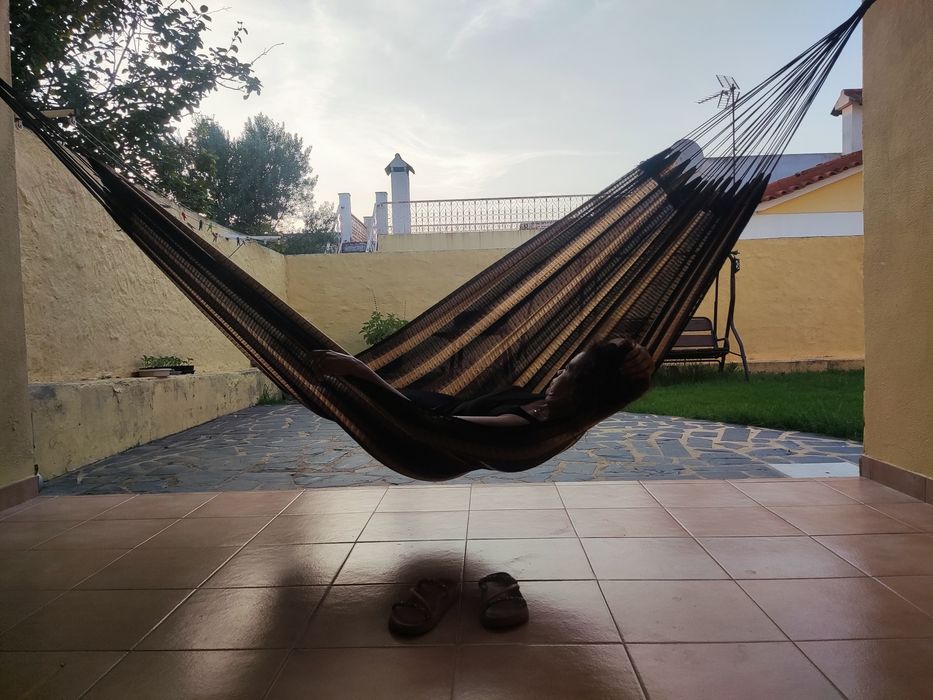 Cama de rede brasileira.