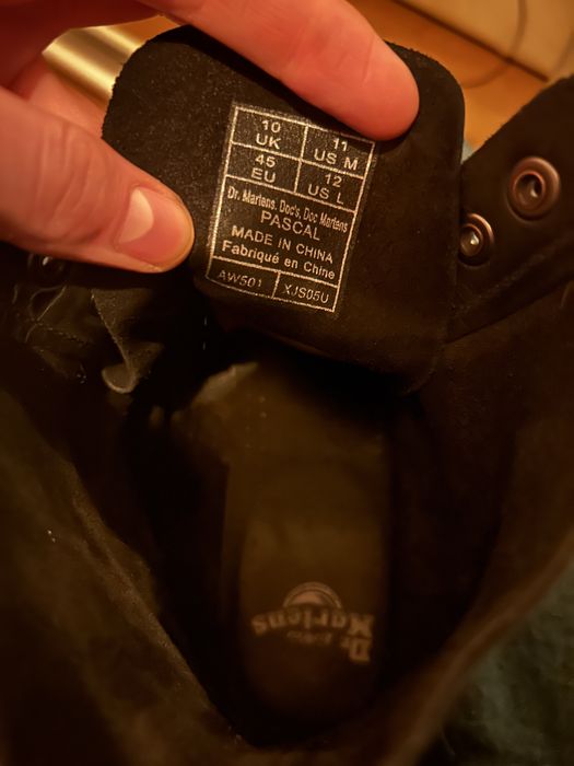 Dr. Martens 101 Pascal Black – oryginalne, skóra naturalna