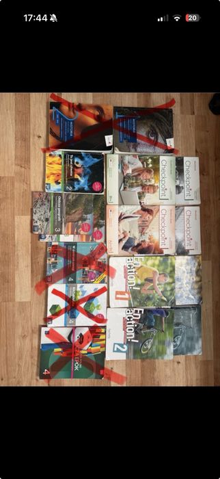 podreczniki liceum/technikum klasa 1,2,3,4 (historia, język angielski, polski, francuski, matematyka, wos, chemia, geografia)