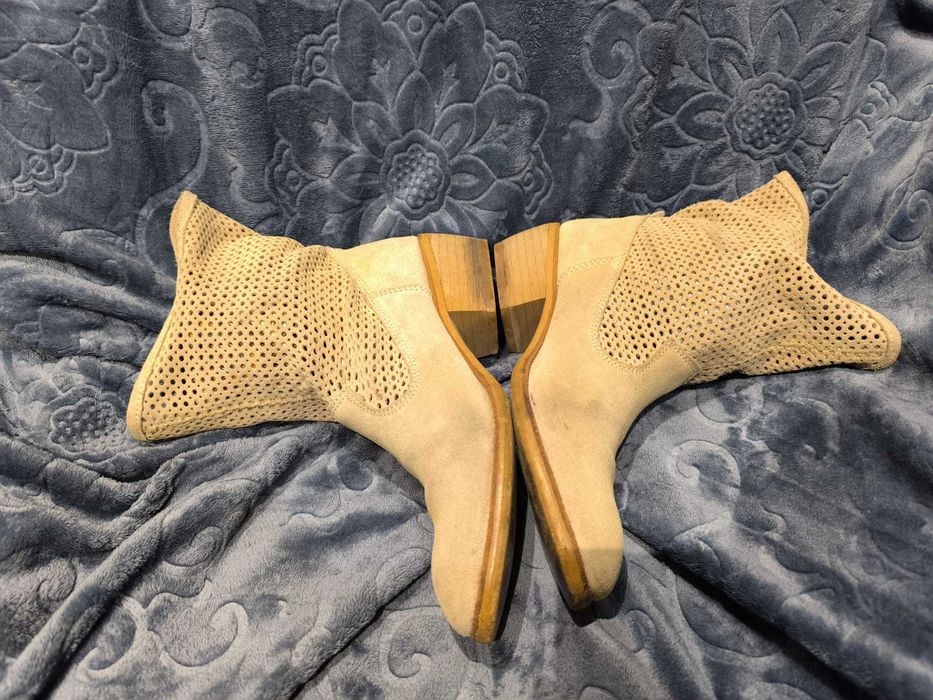 Botas Pele Nº40 Impecáveis