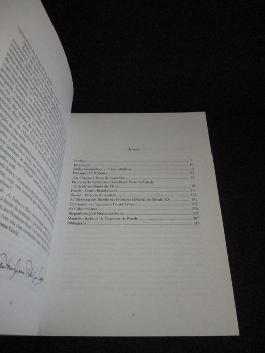 Livro Parede As Pedras e o Mar Monografia De Parede