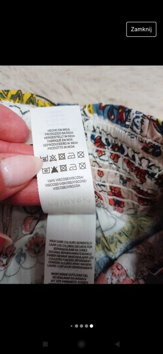 Szorty w stylu Boho Primark