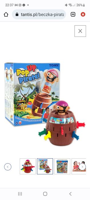 Gra Beczka Pirata Oryginalna