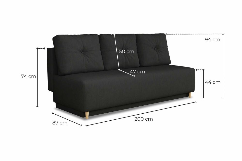 Kanapa Oslo, sofa, wersalka, łóżko. Automat! Sprężyny bonell! Funkcja