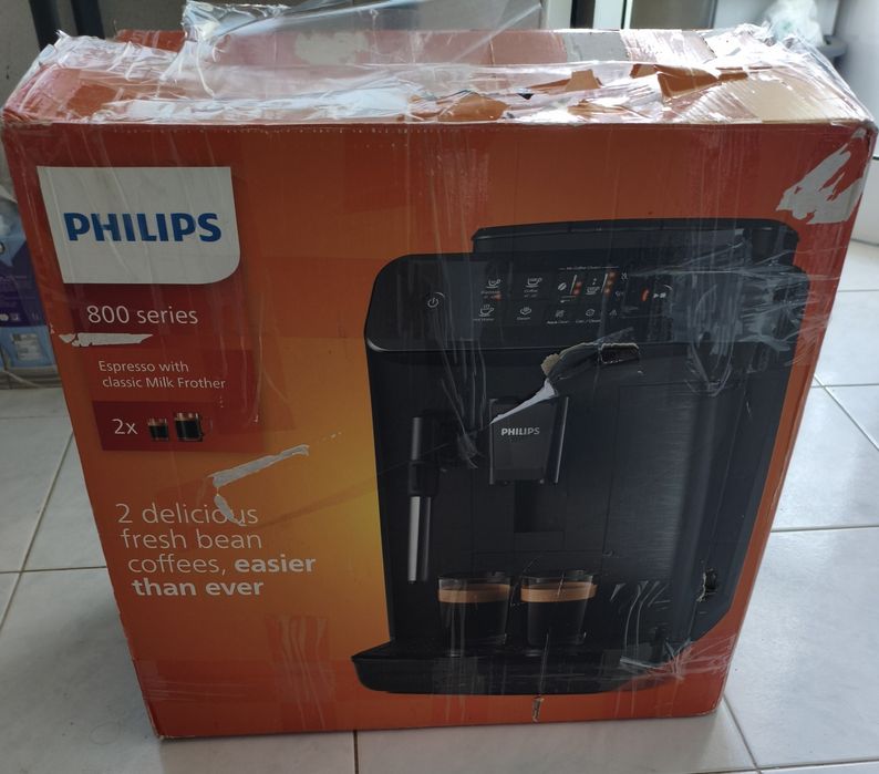 Philips EP0820 Automática –  Descalcificada e Pronta a Usar