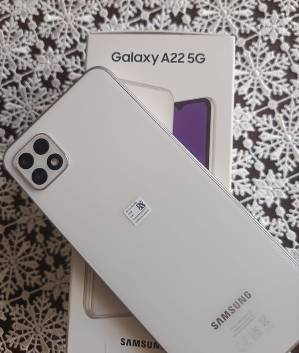 Samsung Galaxy A22 5G biały, polecam każdej kobiecie!