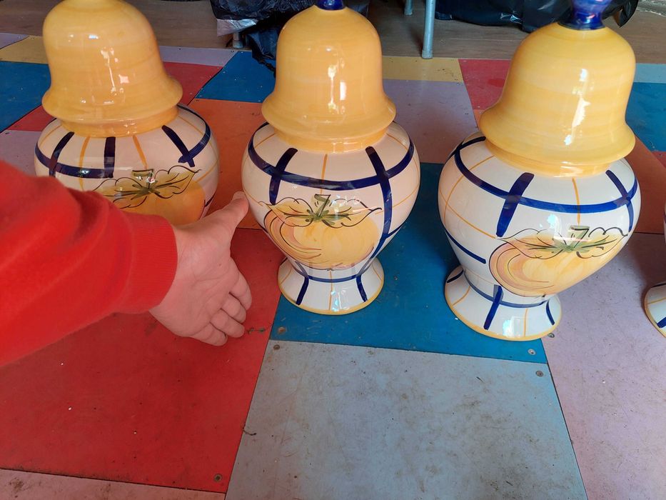 Potes de mantimentos / boiões de cozinha /vasos decorativos