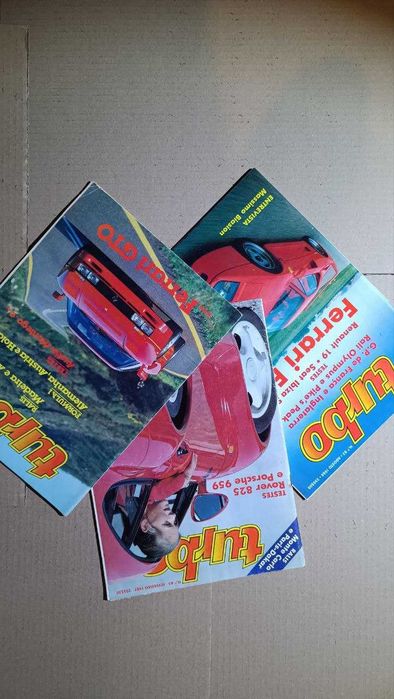 Auto-catálogo Turbo 88/89 e revistas turbo.