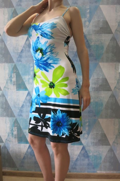 Сарафан літній легкий на бретелях