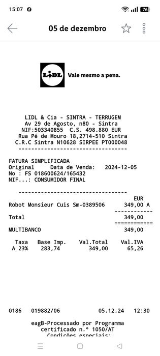 Mounsieur Cuisine Smart