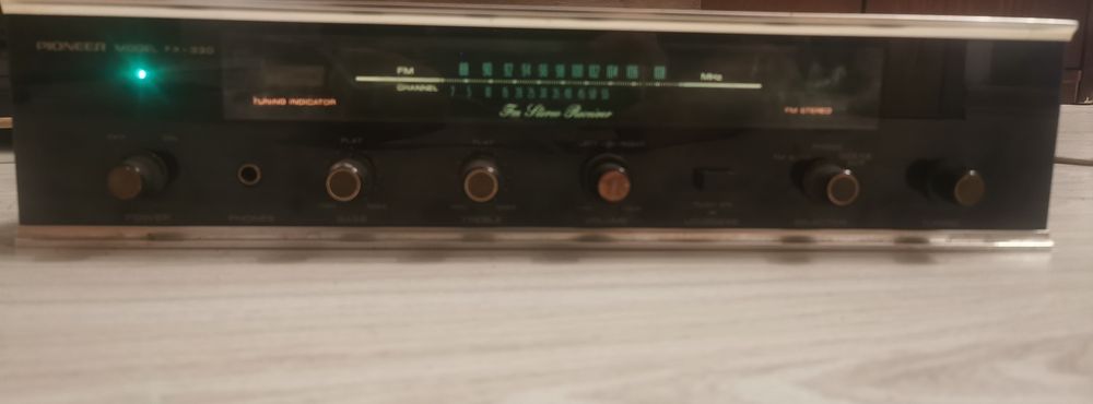 Amplituner pioneer fx-330 do naprawy lub na części vintage lata 70te