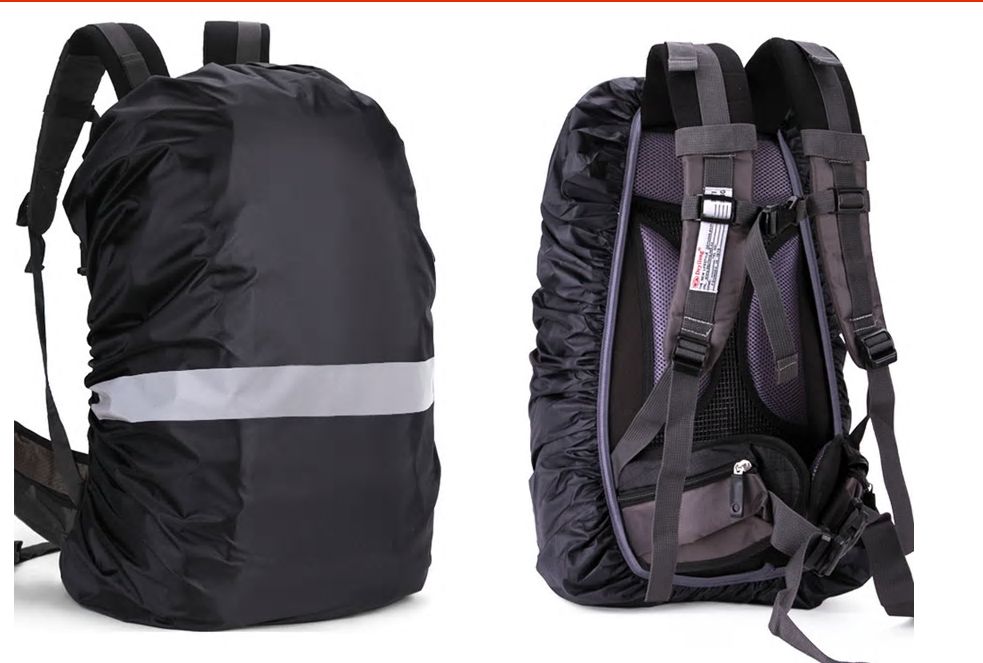 Capa Protecao Mochila Chuva Refletora