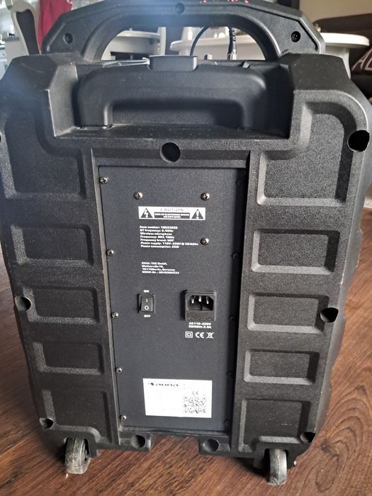 Glośnik karaoke auna z mikrofonem