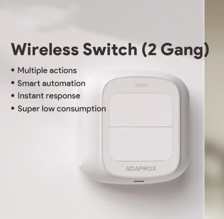 Умная Wi-Fi кнопка на 4 сценария