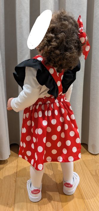 Disfarce Minnie 12-18M