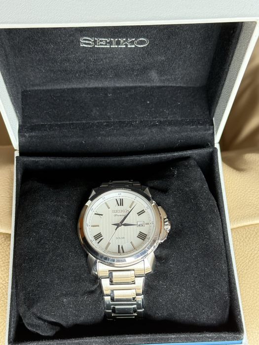 Relógio Seiko Premier Solar
