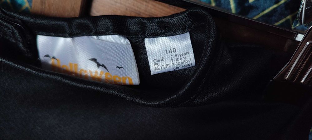 Kostium kościotrup, przebranie, bal