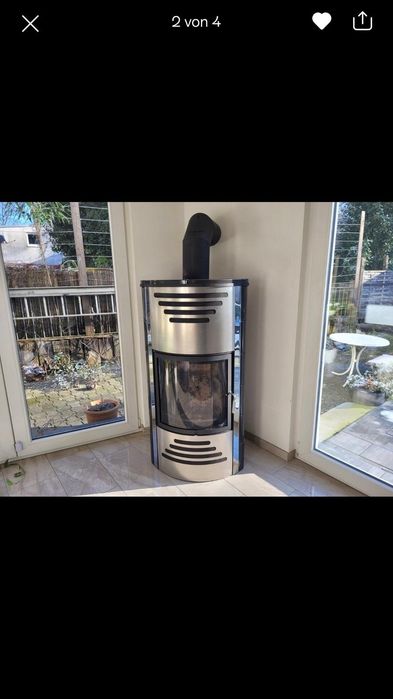 Kominek na drewno spartherm wolnostojący, koza 7-9kW