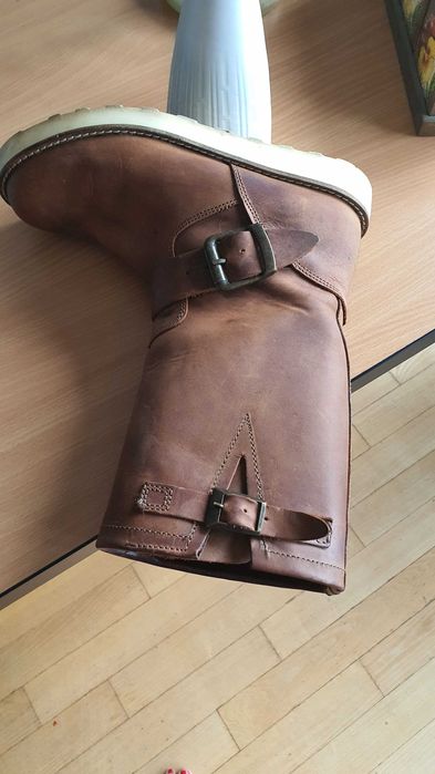 kozaki damskie skórzane