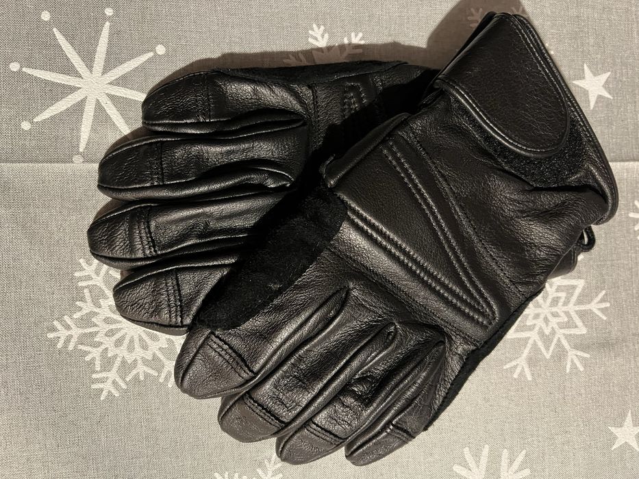 Rękaeice ochronne skórzane do zjazdu ba linie