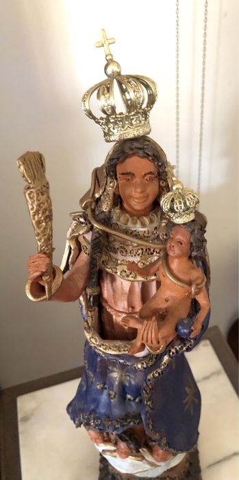 Arte Sacra- Nossa Senhora de Guadalupe 2009 da ceramista Milena Miguel