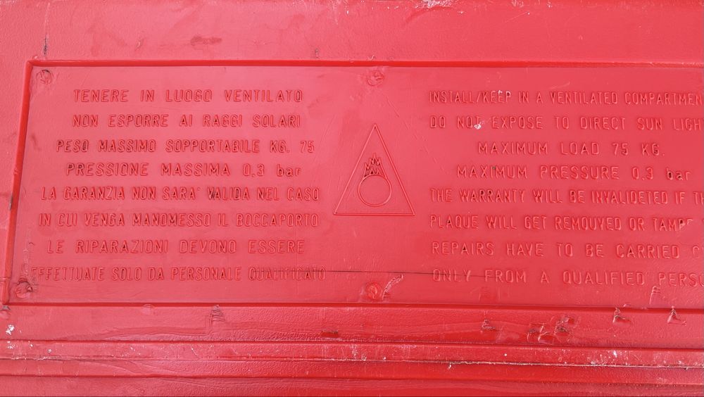 Deposito de Combustivel 53 litros para barco