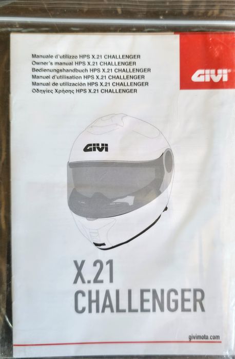 Capacete Modular Givi X.21 Challenger — Tamanho S

Vende-se capacete G