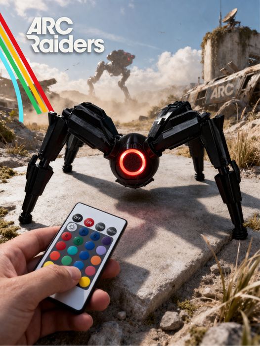 ‼️Дрон ARC Raiders Leaper з RGB підсвіткою — вау декор для геймера рухливі лапи