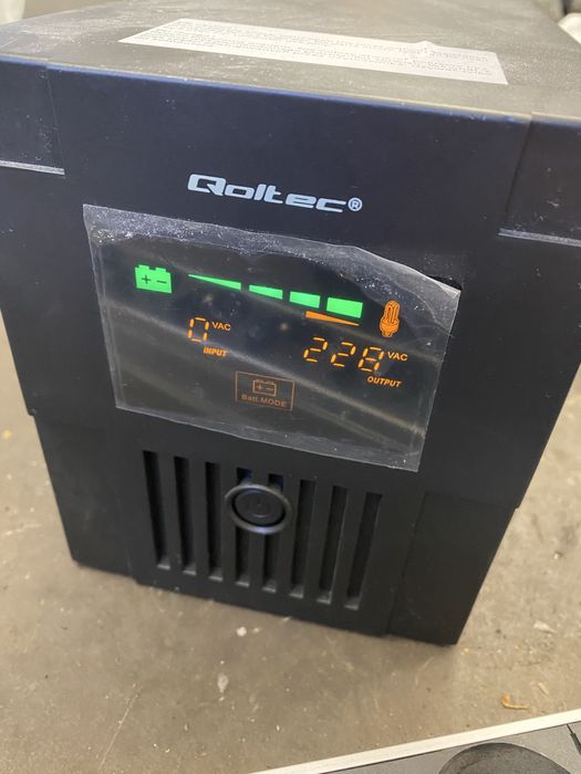 Qoltec Zasilacz awaryjny UPS Line Interactive