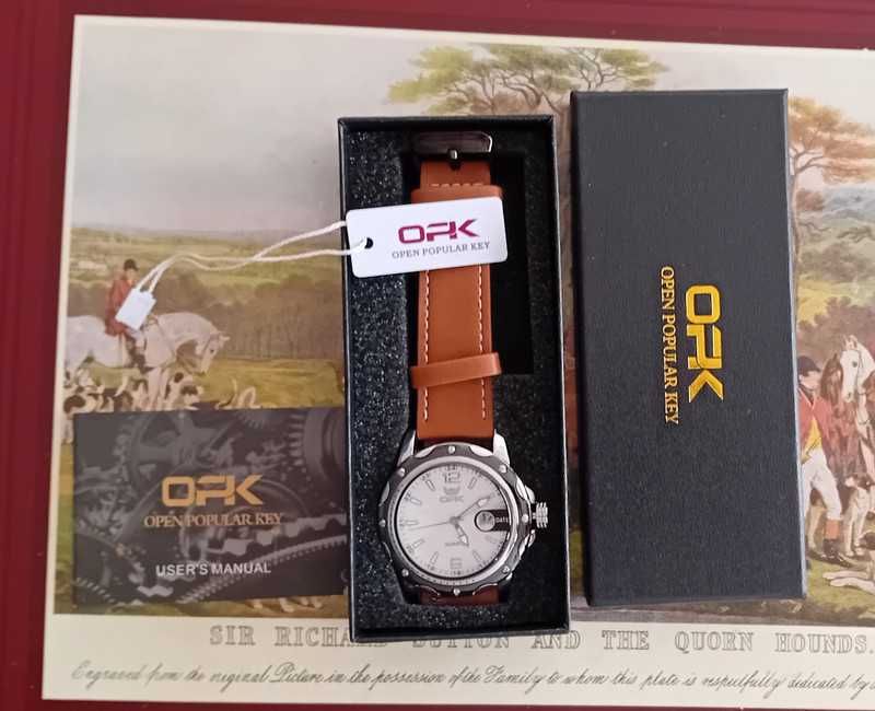 Relogio OPK com calendario