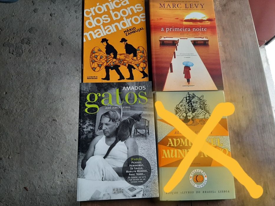 22 livros novos.nunca foram lidos.3€ cada.Portes grátis.