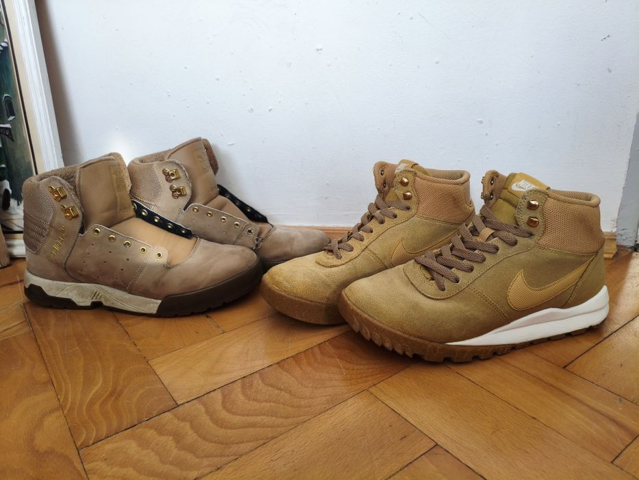 Trampki Nike Hoodland Suede 42.5 27cm + gratis Adidas Uptown TD