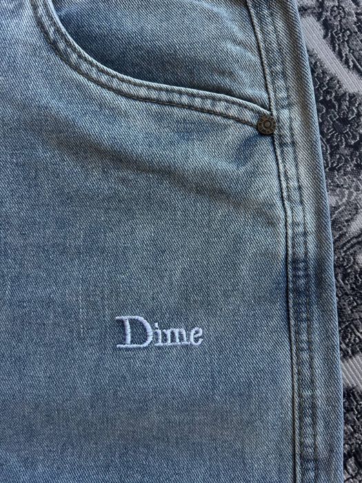 Чоловічі джинсові шорти Dime Шорти Дайм Блакитні шорти дайм Голубі шорти Dime розмір С М Л ХЛ