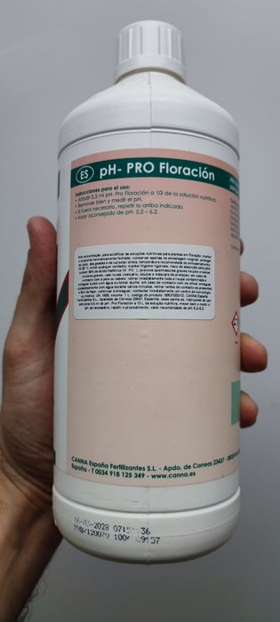 Redutor de pH Floração 1L Canna