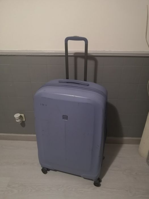 Mala de viagem rígida Emidio Tucci grande 78 cm com 4 rodas